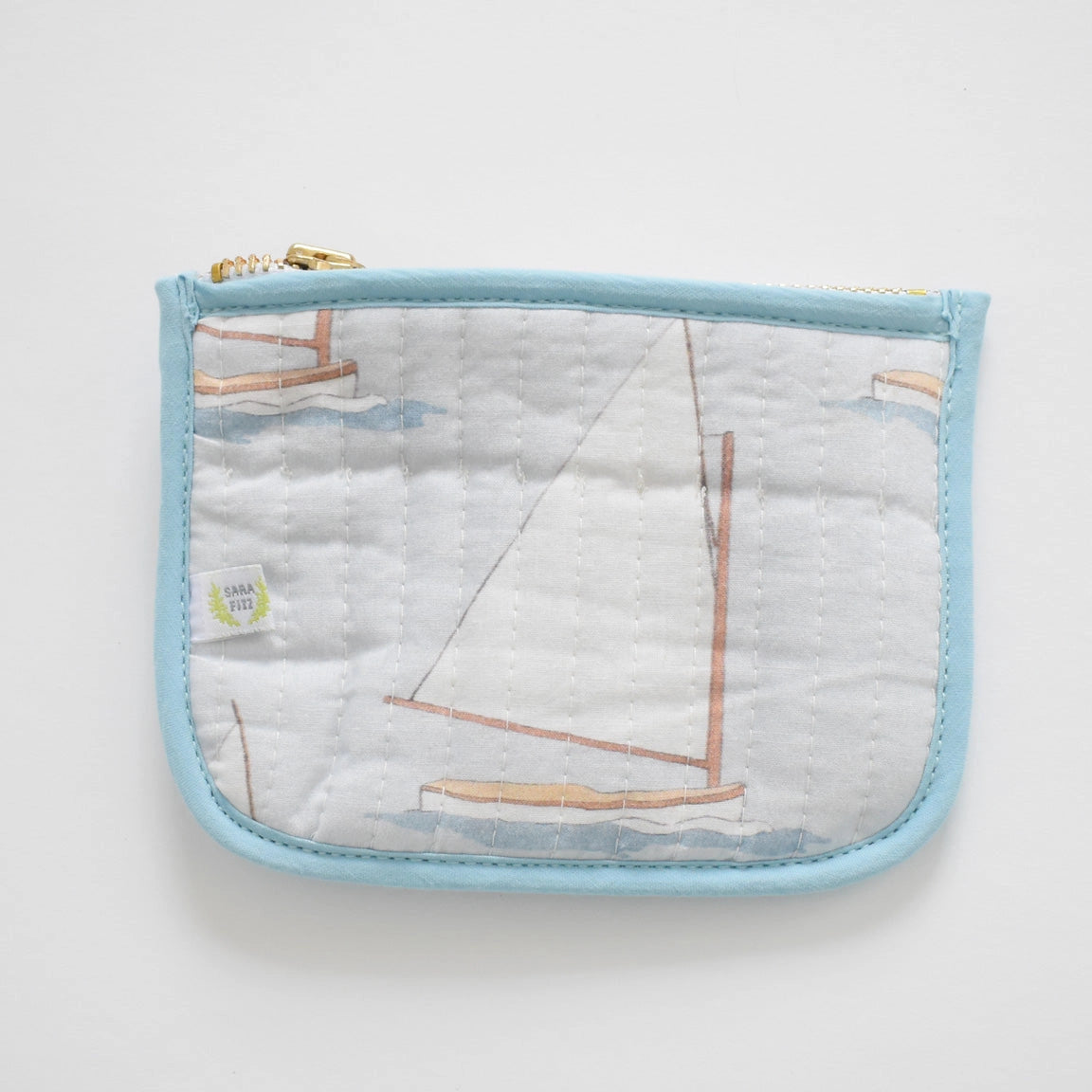 Sailboat Coin Purse - Sara Fitz