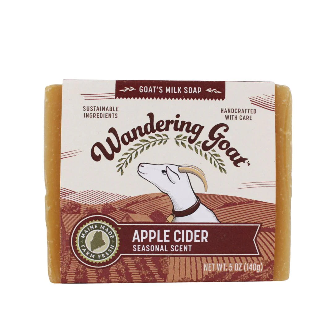 Apple Cider Goat Milk Soap - Wandering Goat Maine