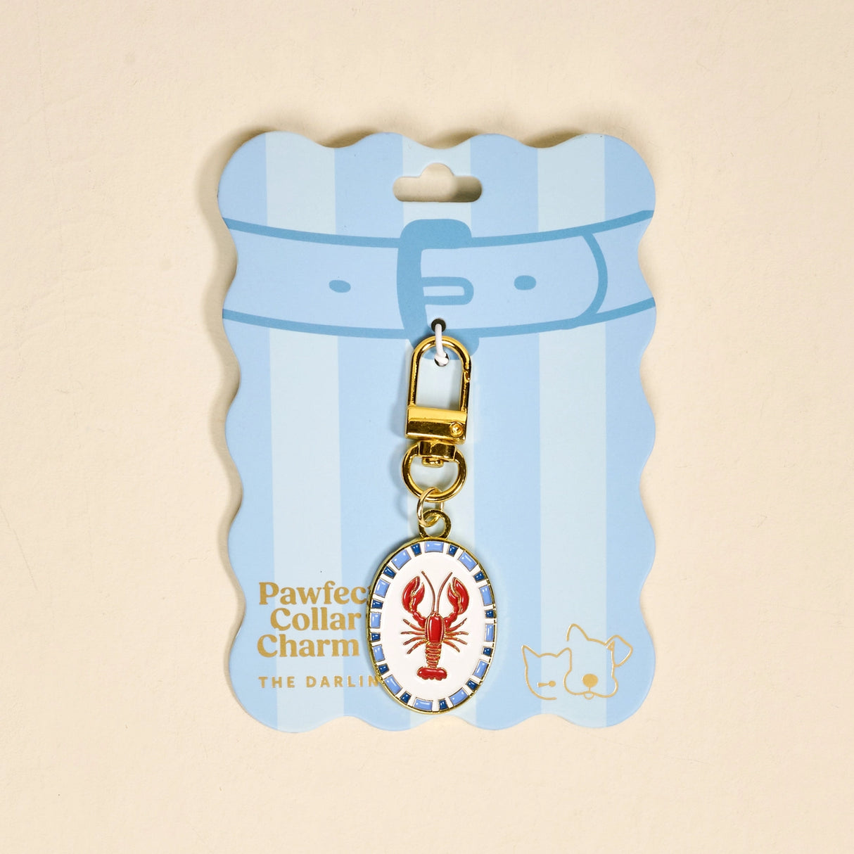 Lobster Pet Collar Charm - The Darling Effect