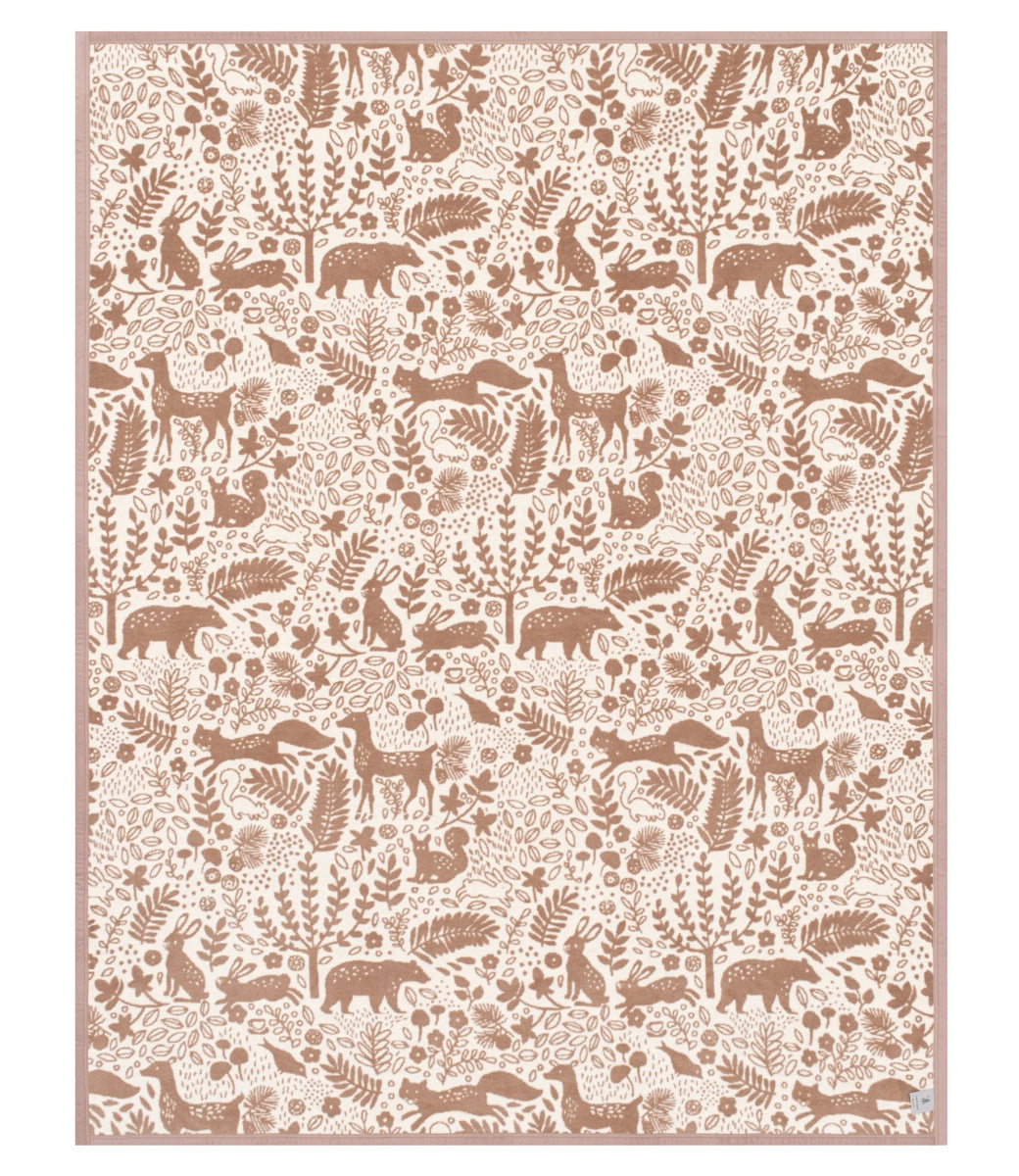 Whimsical Woods Sepia Blanket - ChappyWrap