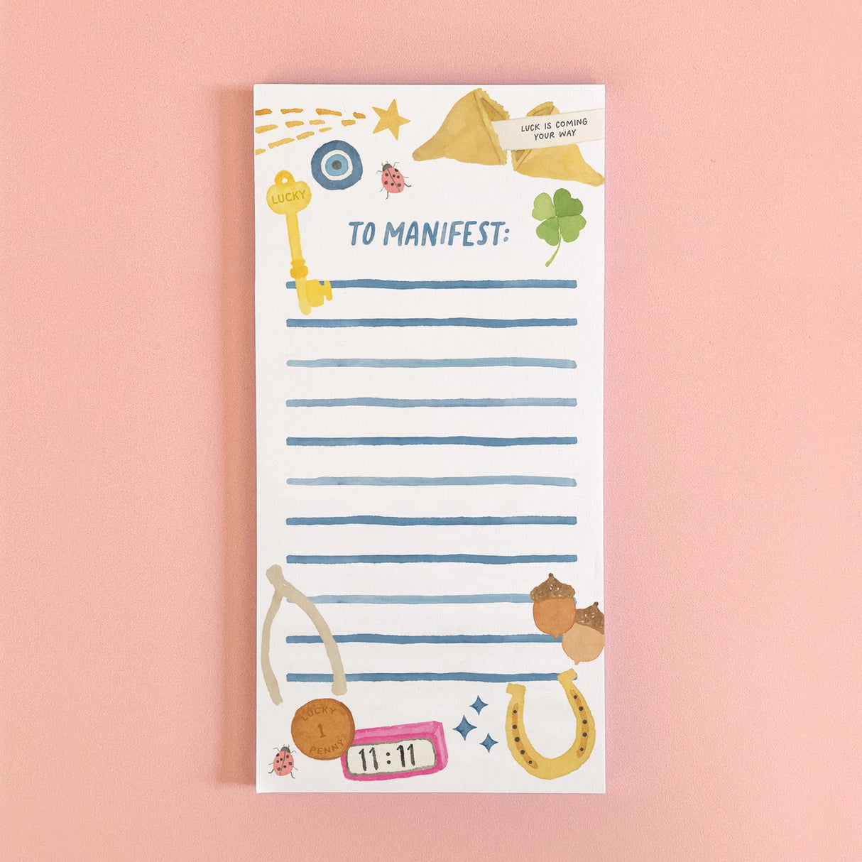 Good Luck Charm Manifesting Notepad - Gert & Co