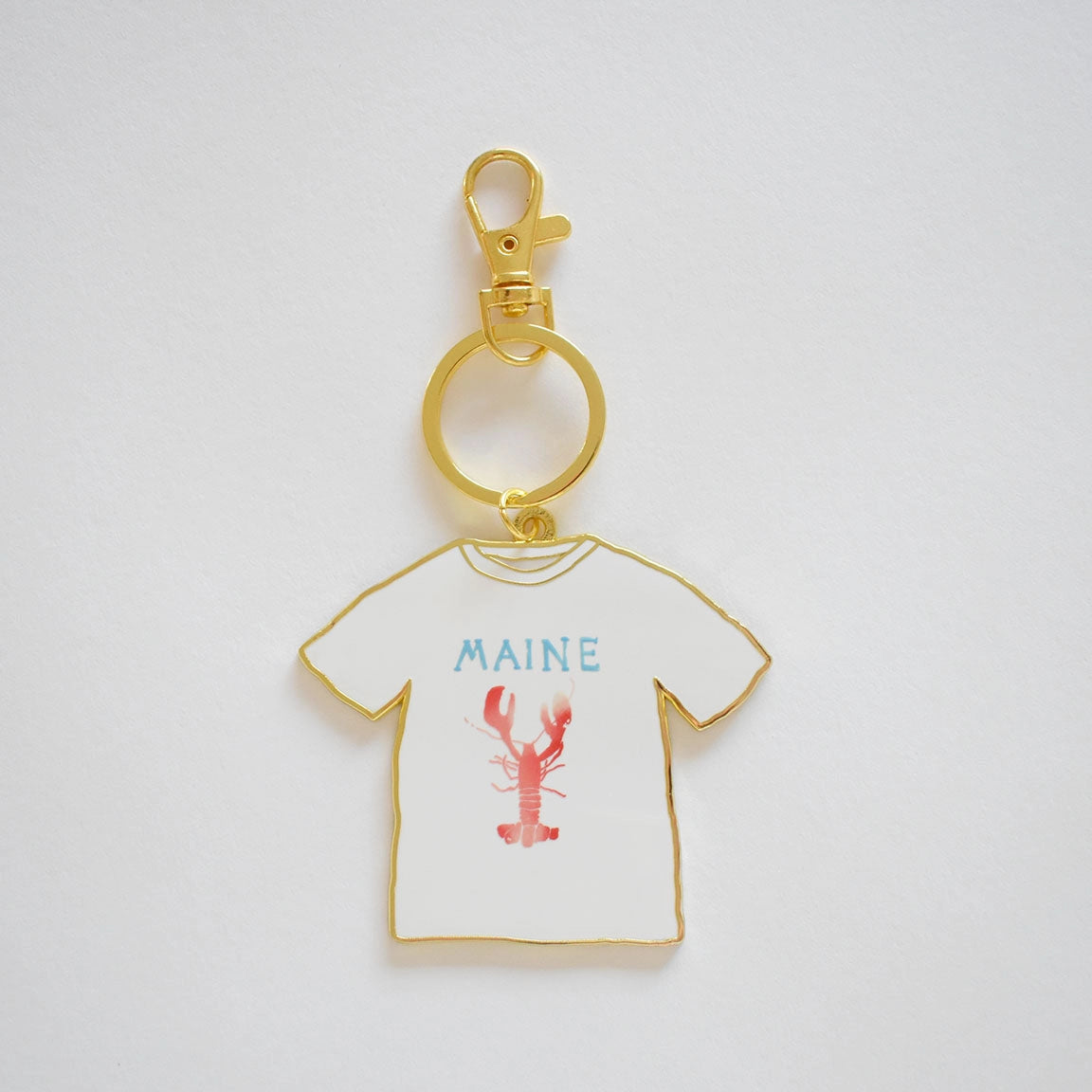 Maine Tee Bag Charm - Sara Fitz