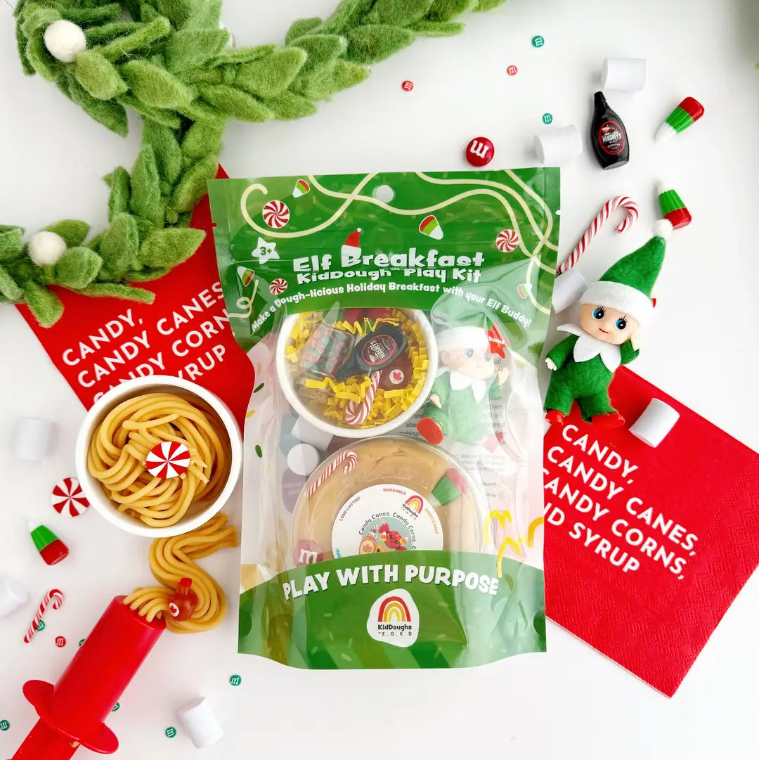 Elf Breakfast Kiddough Play Kit - Earth Grown KidDoughs