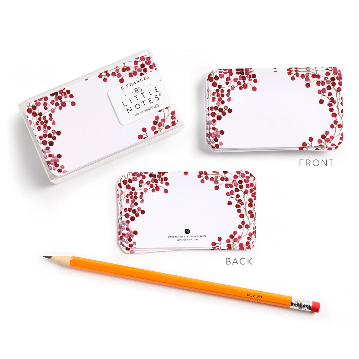 Winter Red Berries Little Notes® - E. Frances Paper