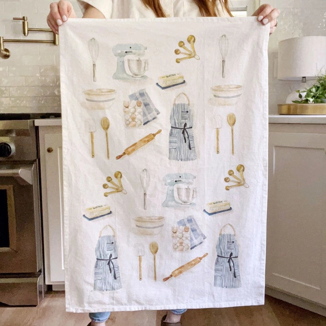 Baking Tea Towel - emily lex studio - The Woods Maine