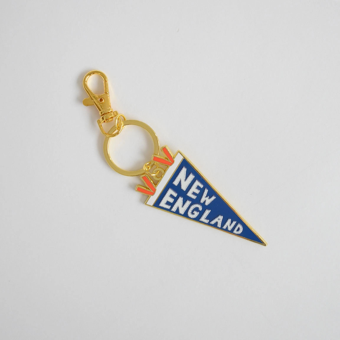 New England Pennant Bag Charm - Sara Fitz