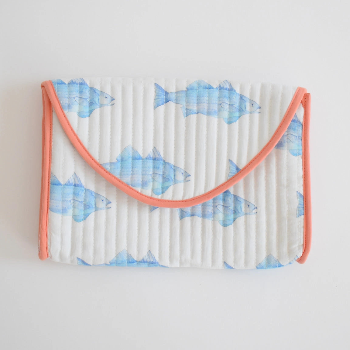 Blue Fish Clutch - Sara Fitz