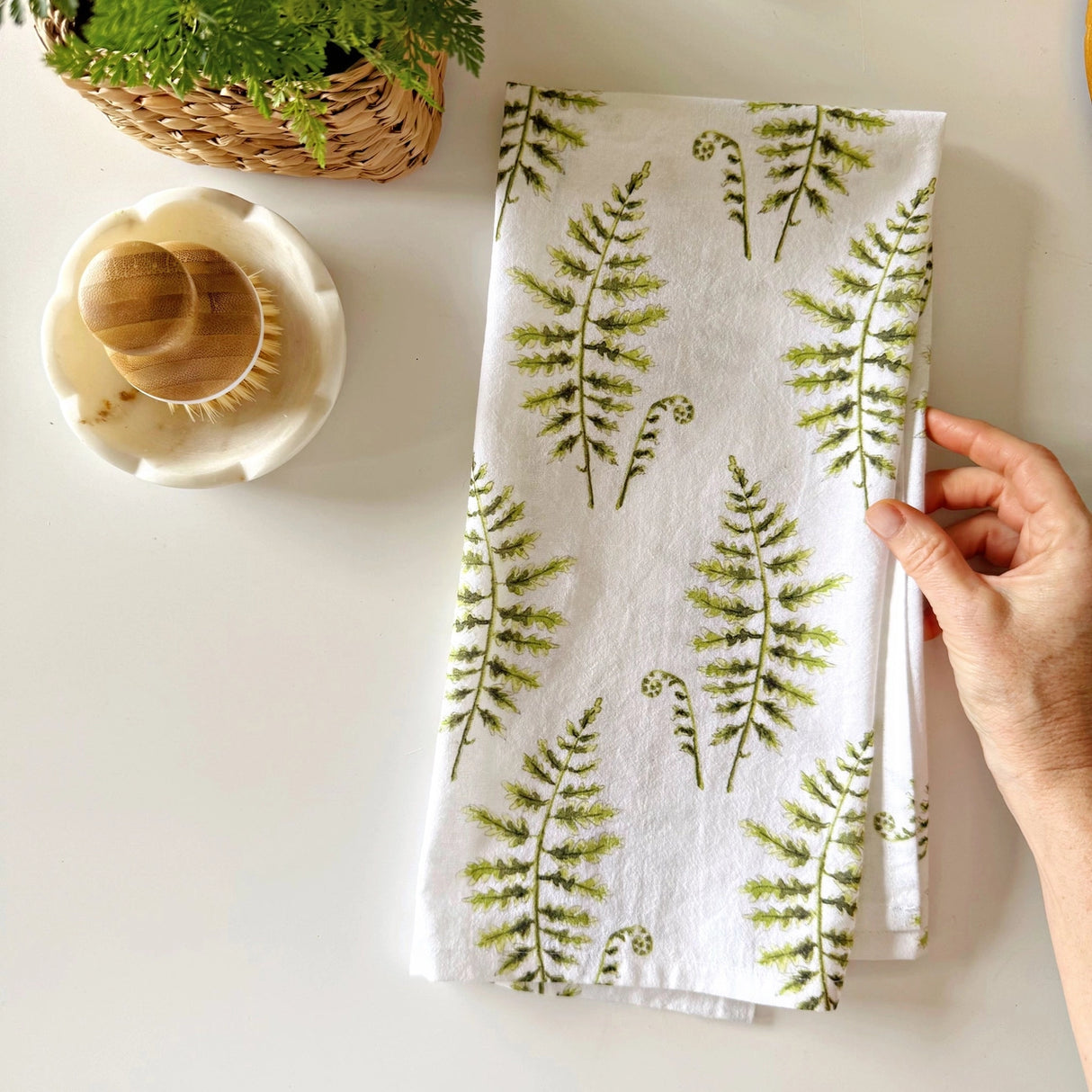 Fern Tea Towel - emily lex studio