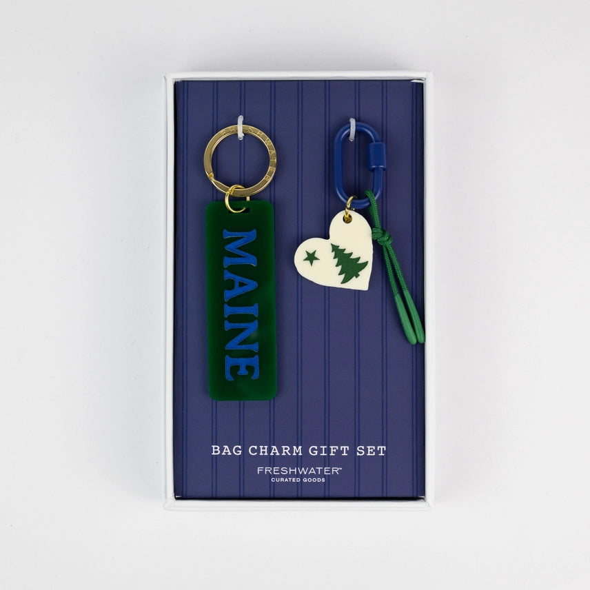 Maine Bag Charm Gift Set - Freshwater Curated Goods