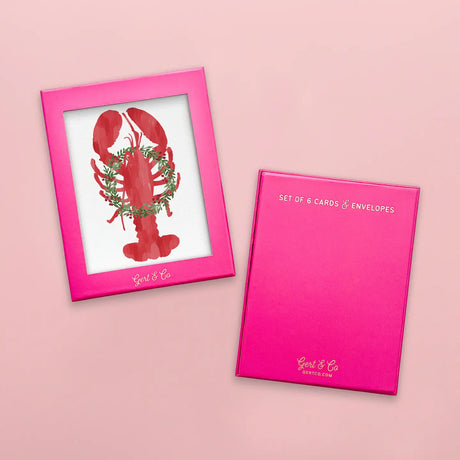 Holiday Lobster Card Box Set - Gert & Co