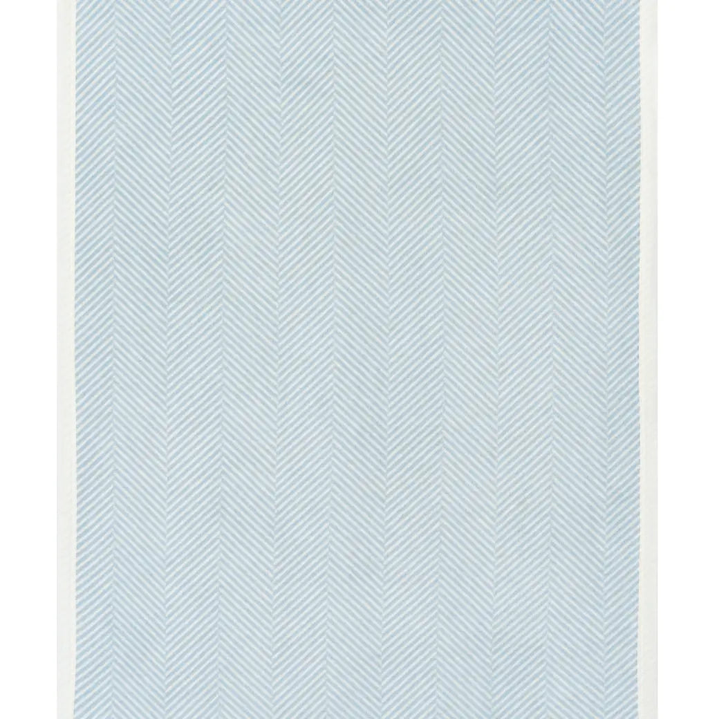 Harborview Herringbone Sky Mini Baby Blanket - Chappy Wrap