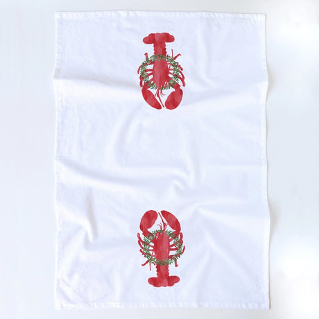 Holiday Lobster Kitchen Tea Towel - Gert & Co