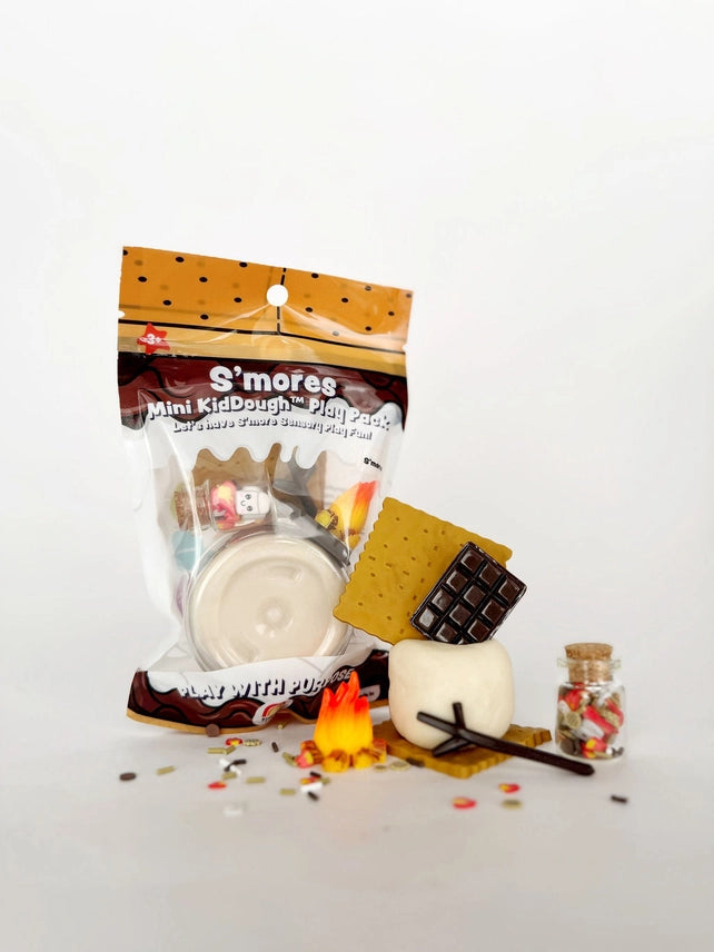 S'mores Mini Kiddough Play Kit - Earth Grown KidDoughs