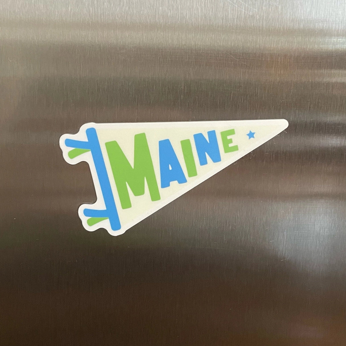Maine Pennant Flag Magnet - Little Something Co.