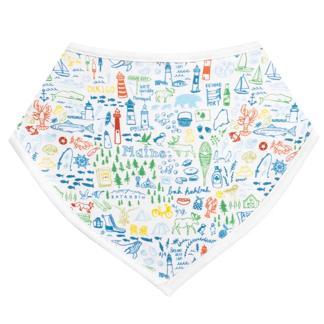 Maine Baby Bandana Bib - Joy Street