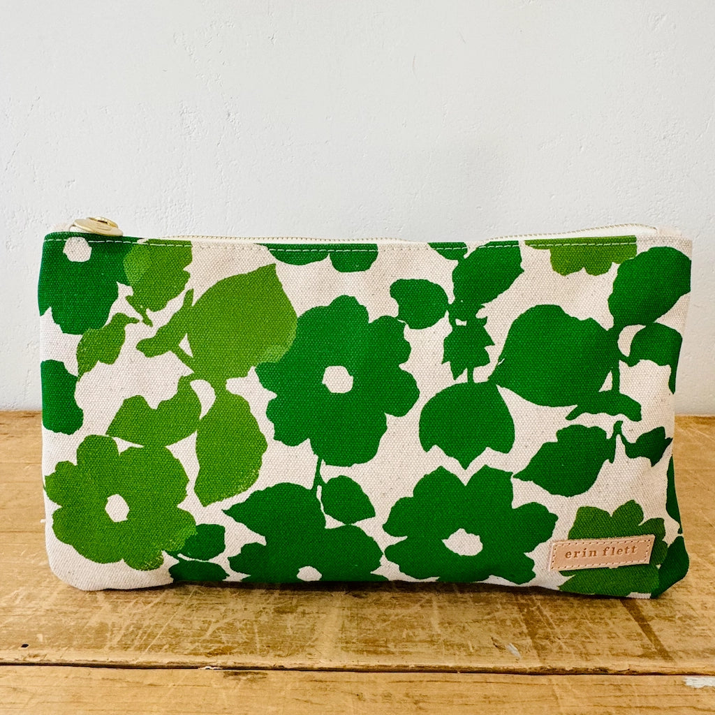 Evergreen and Kelly Green Clutch - Erin Flett | MADE IN MAINE
