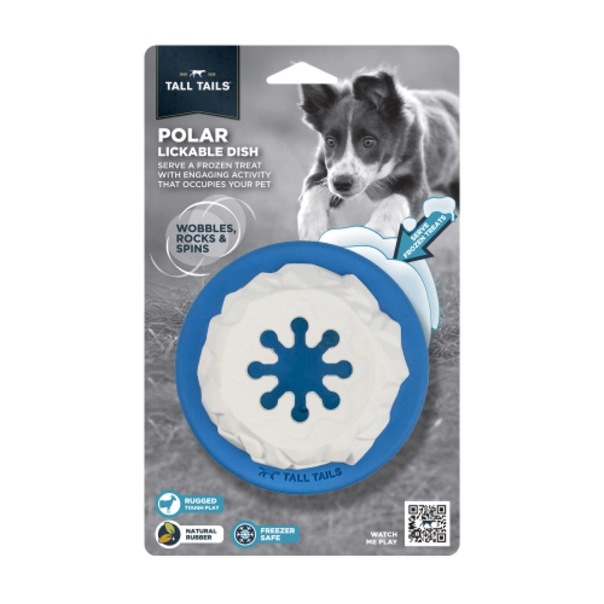 Natural Rubber Polar Freezable Reward Dog Toy - Tall Tails