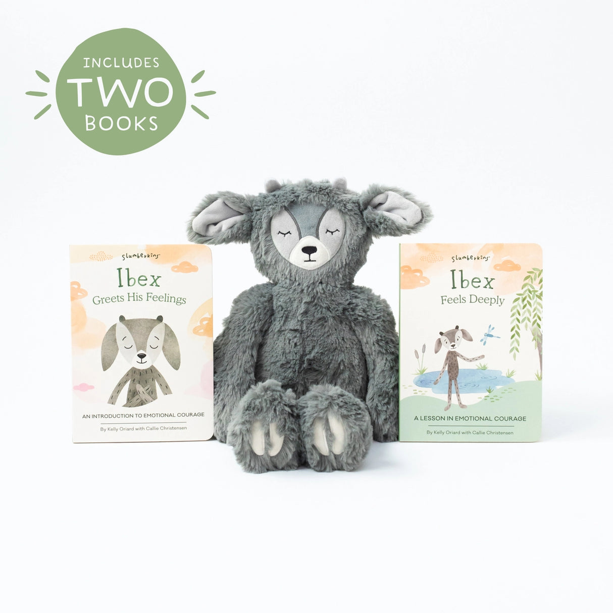 Ibex's Emotional Courage Plush Set - Slumberkins