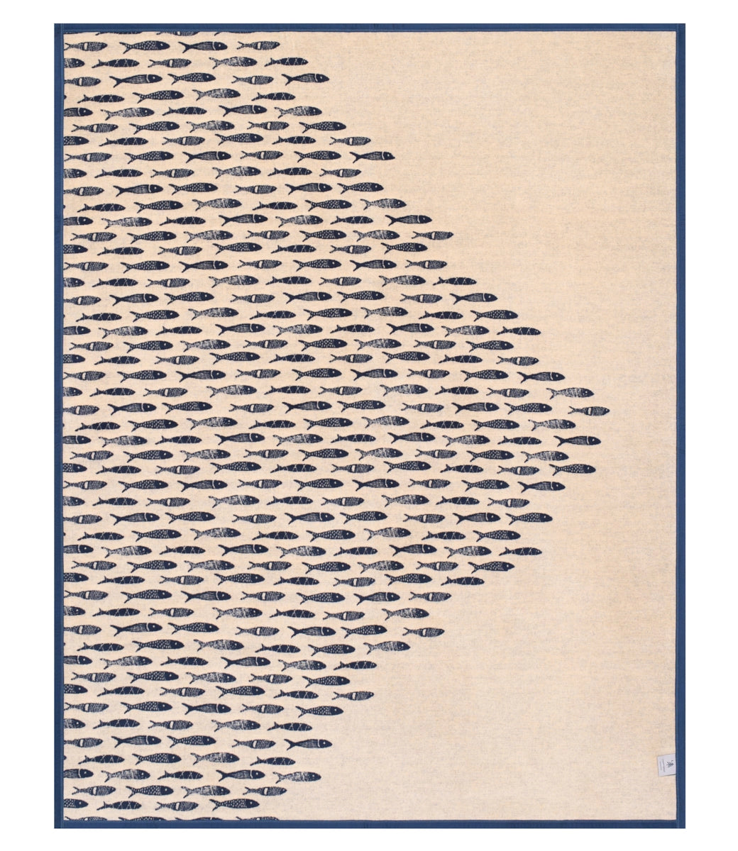 Herring Run Navy Original Blanket - Chappy Wrap