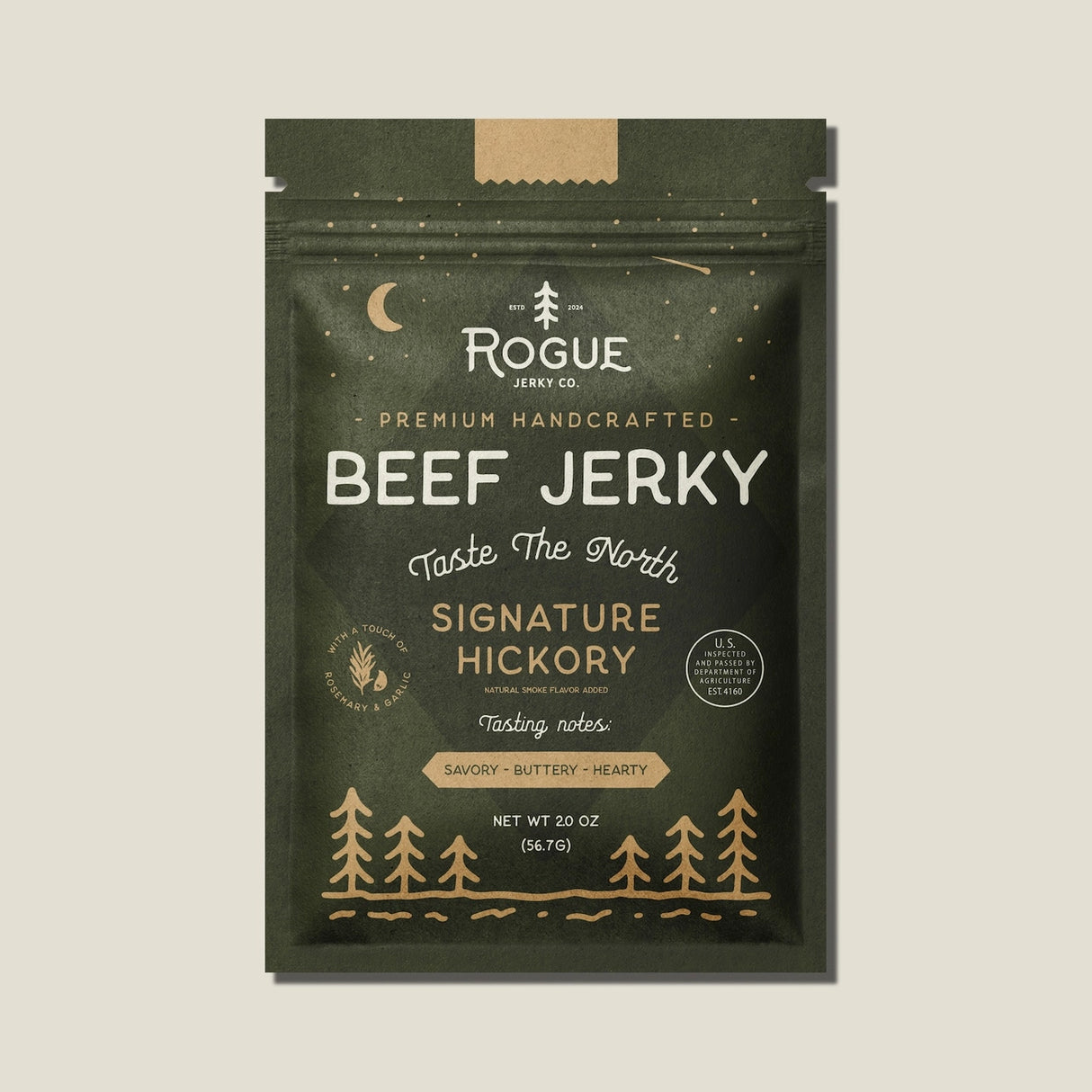 Signature Hickory Beef Jerky - Rogue Jerky Co.