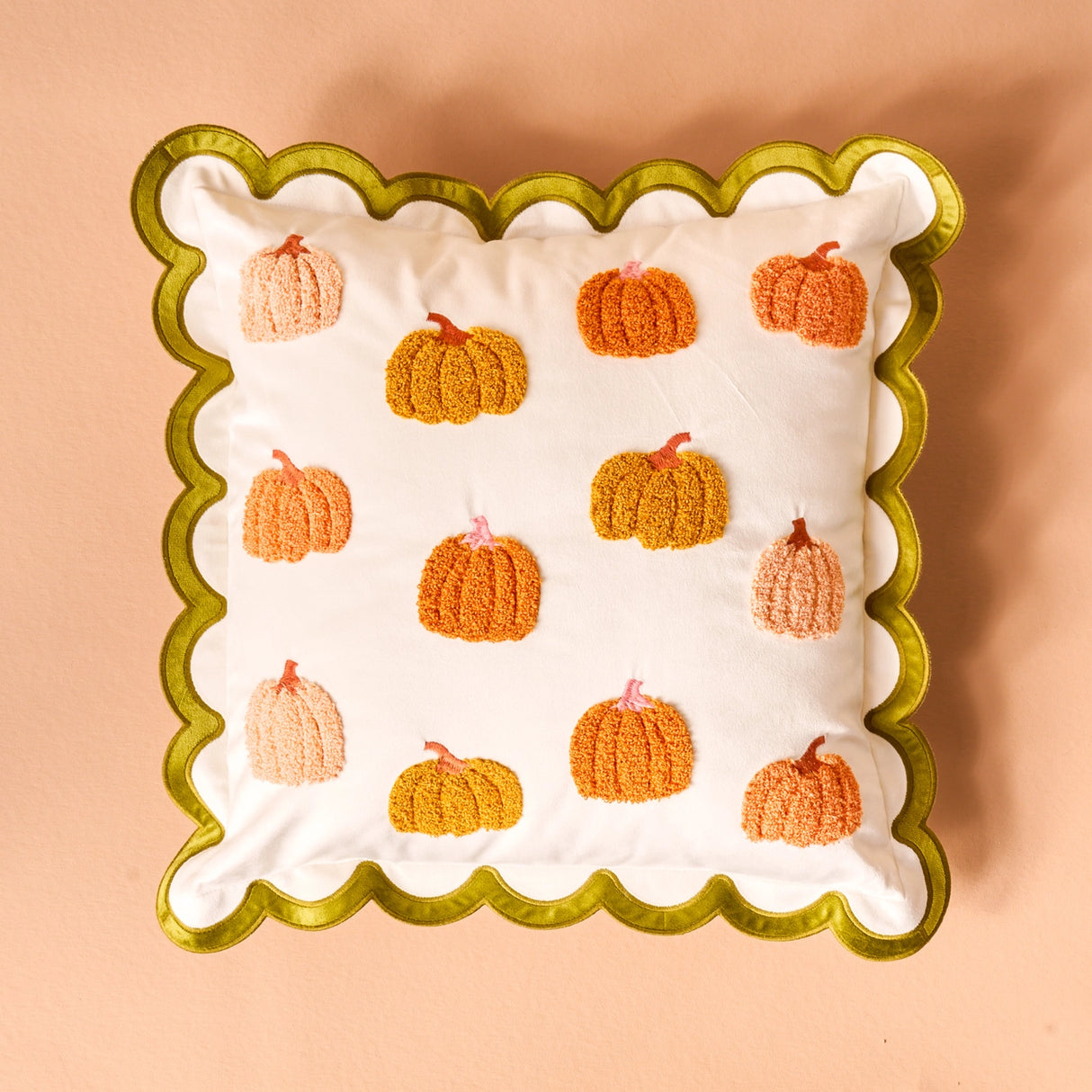 Pumpkin Patch Square Pillow - The Darling Effect