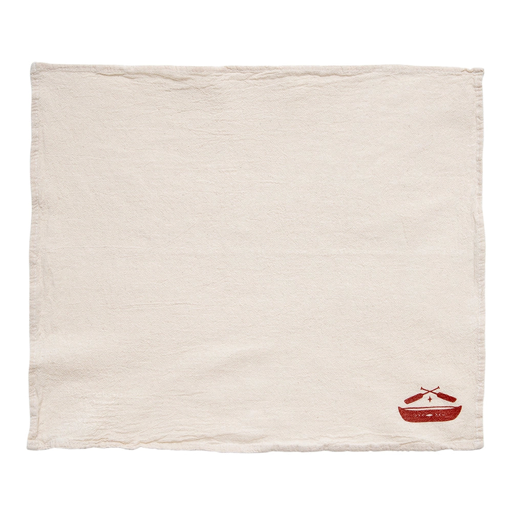 Canoe 100% Cotton Cloth Napkins (Set of 4) - Cinder + Salt