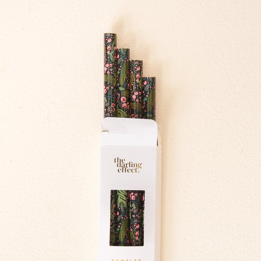 Jolly Sprig 40 oz Tumbler Straw Set - The Darling Effect
