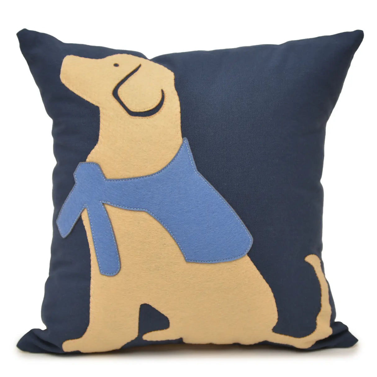 Yellow Lab 18" Pillow - The Salty Cottage | MADE IN THE USA