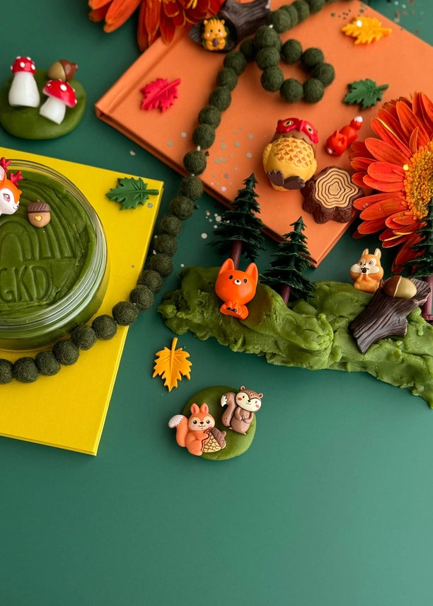 Forest Friends Kiddough Play Kit - Earth Grown KidDoughs