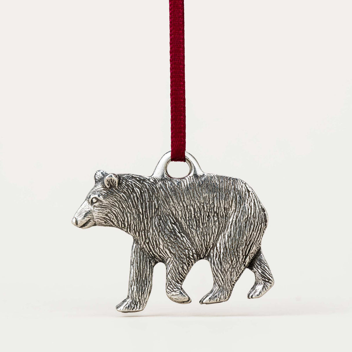Black Bear Ornament - Danforth Pewter