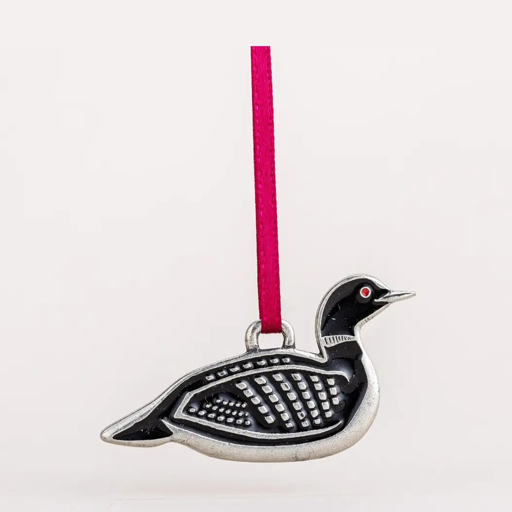 Loon Ornament - Danforth Pewter