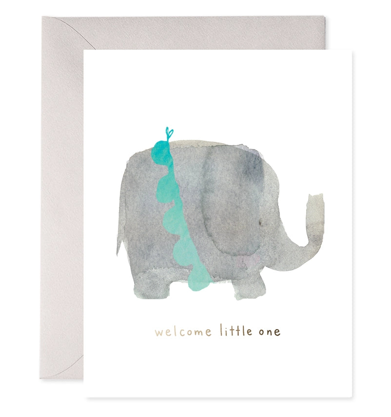 Welcome Little One Greeting Card - E. Frances Paper