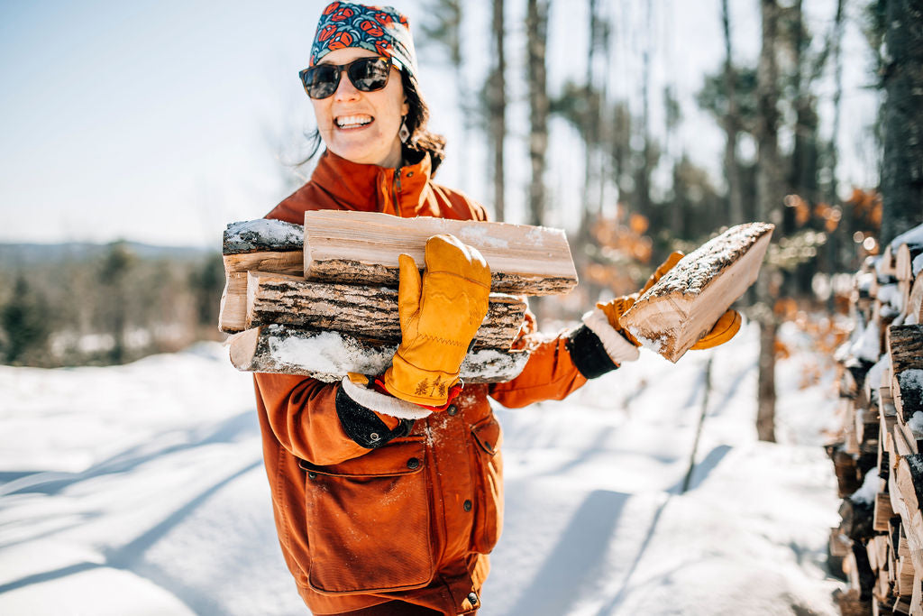 Three Pines® Frontier Mittens x Give'r for The Woods Maine