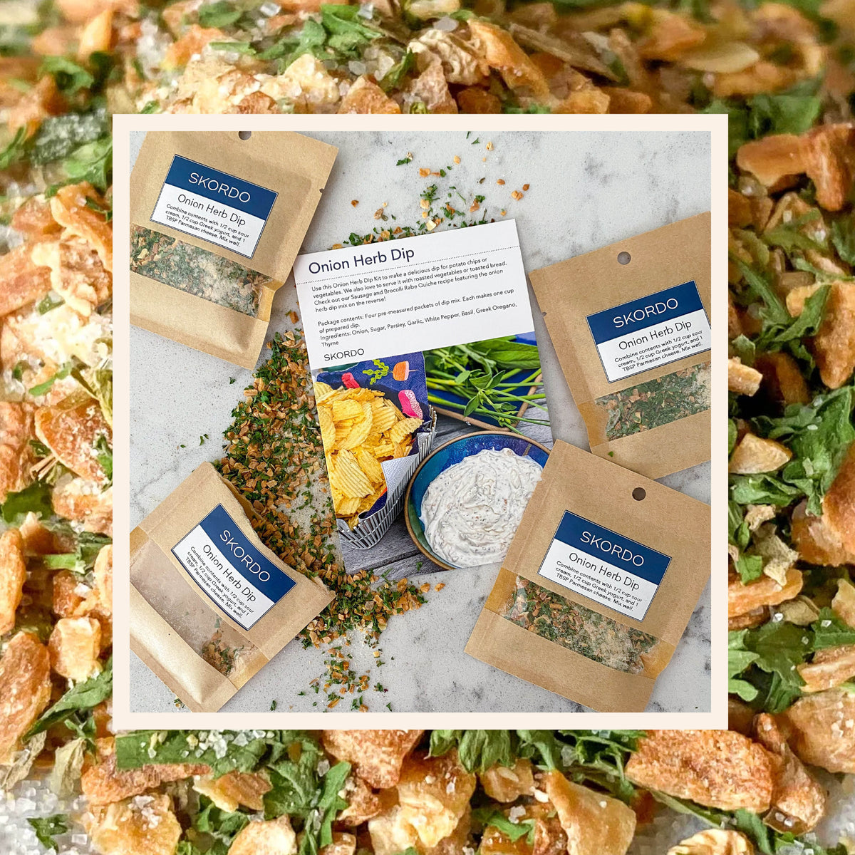 Onion Herb Dip Kit - SKORDO