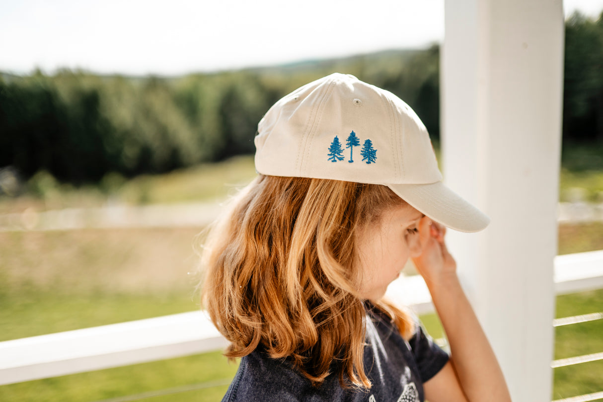 Three Pines® + Mallard Duck Youth Baseball Hat - The Woods Maine x Bits & Bows