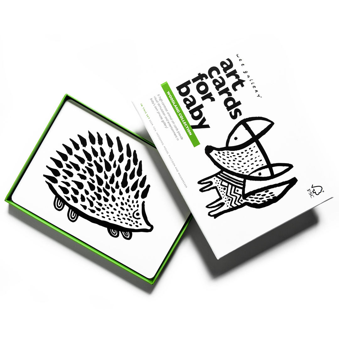 Woodland Animals Art Cards - Wee Gallery
