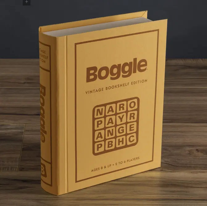Boggle Vintage Bookshelf Edition - The Woods Maine
