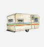 Camper Sticker - Emmy + Olly - The Woods Maine