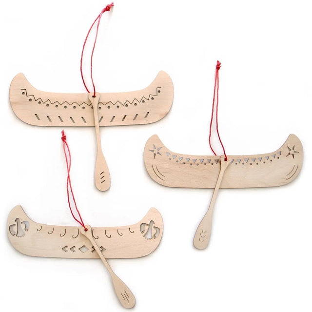 Canoe Ornament (Single) - Henderson Dry Goods - The Woods Maine