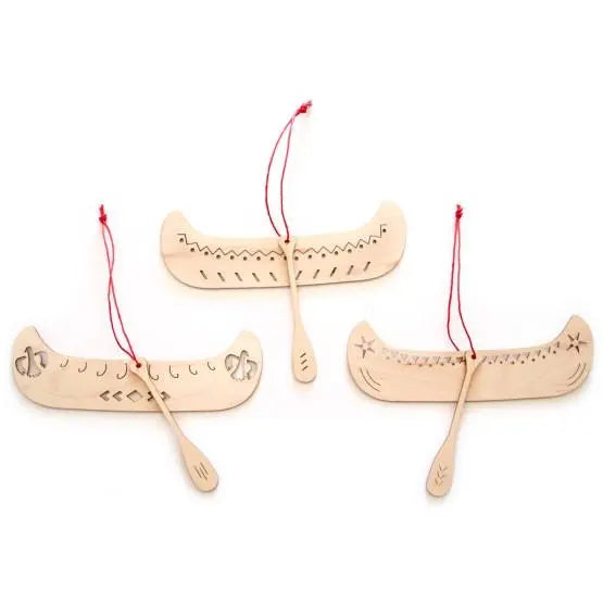 Canoe Ornament (Single) - Henderson Dry Goods - The Woods Maine
