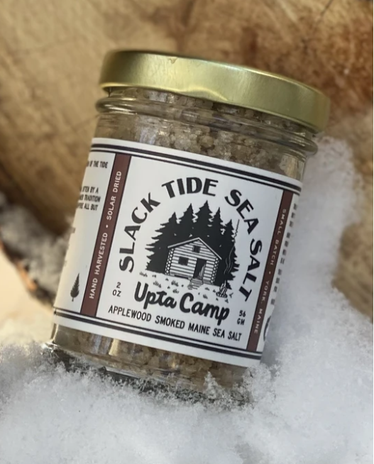 Upta Camp Applewood Smoked Sea Salt - Slack Tide Maine