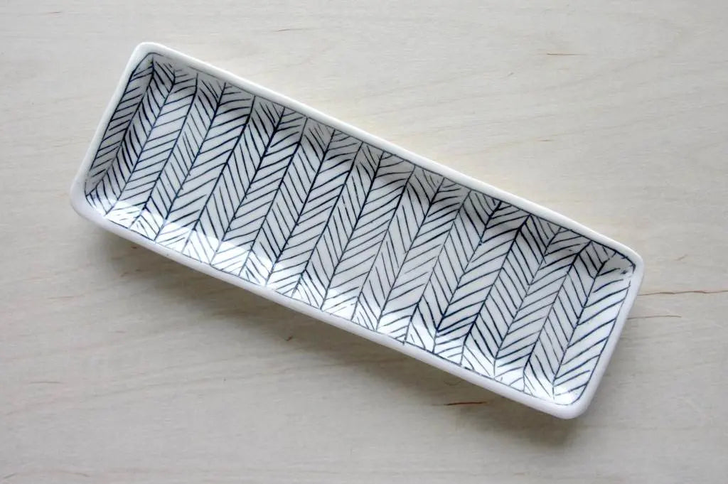 Herringbone Tray - Elizabeth Benotti - The Woods Maine
