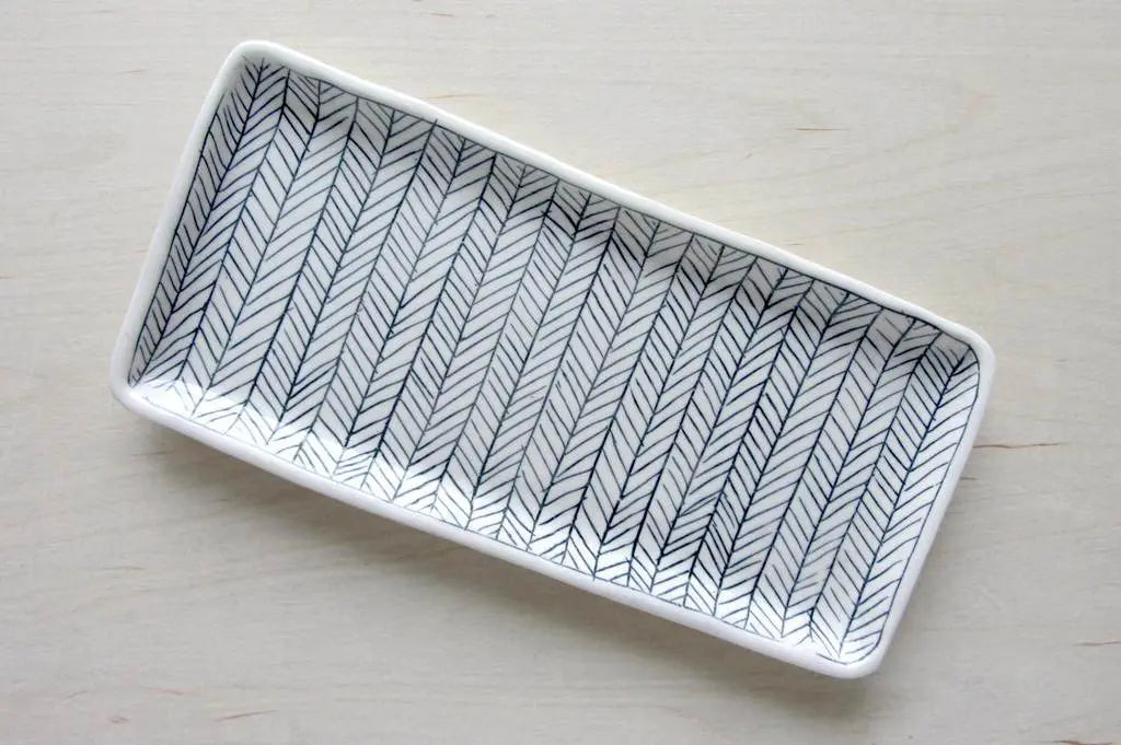 Herringbone Tray - Elizabeth Benotti - The Woods Maine