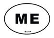 ME Maine Oval Sticker - The Woods Maine - The Woods Maine