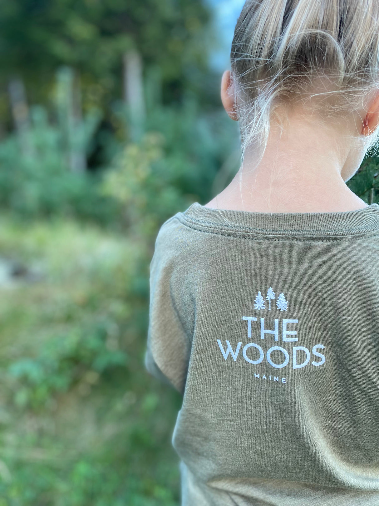 My Maine: Maine Toddler Short Sleeve T-Shirt (Available In 2 Colors) - The Woods Maine