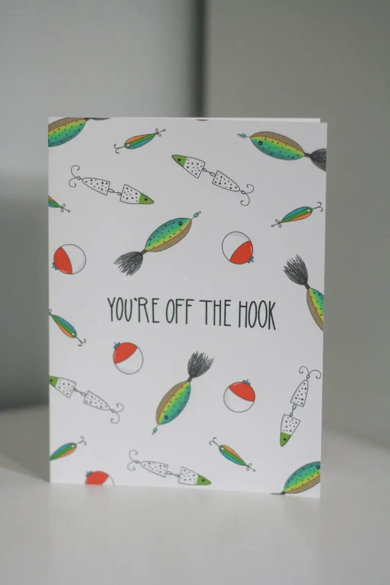 Off the Hook Card - S & D - The Woods Maine