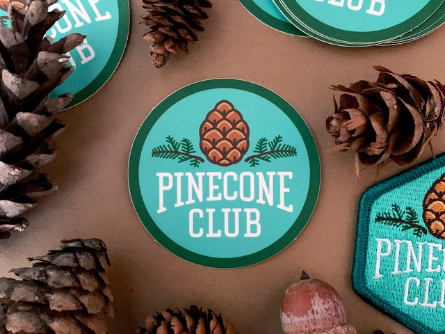 Pinecone Sticker - FATBIRD - The Woods Maine