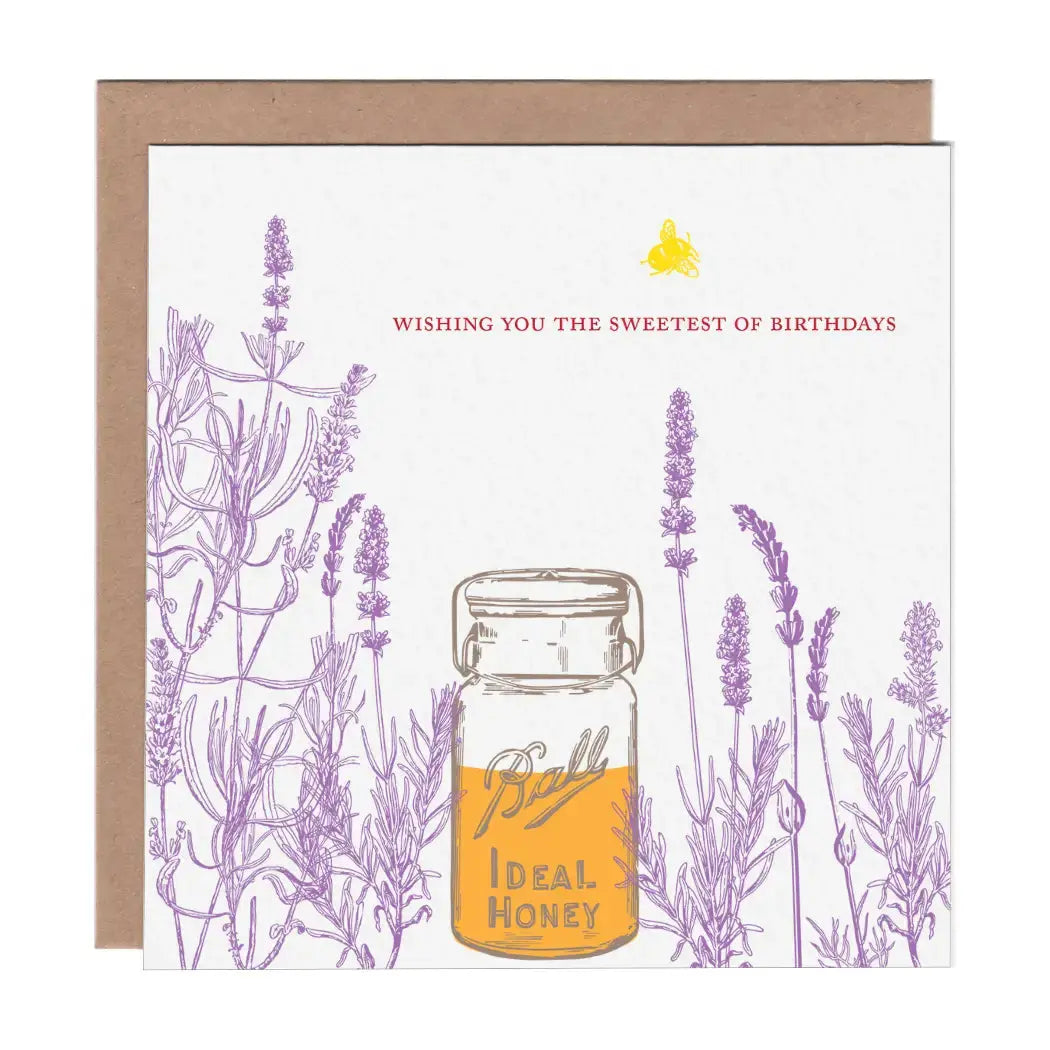 Sweetest Birthday Card - Ampersand M Studio - The Woods Maine