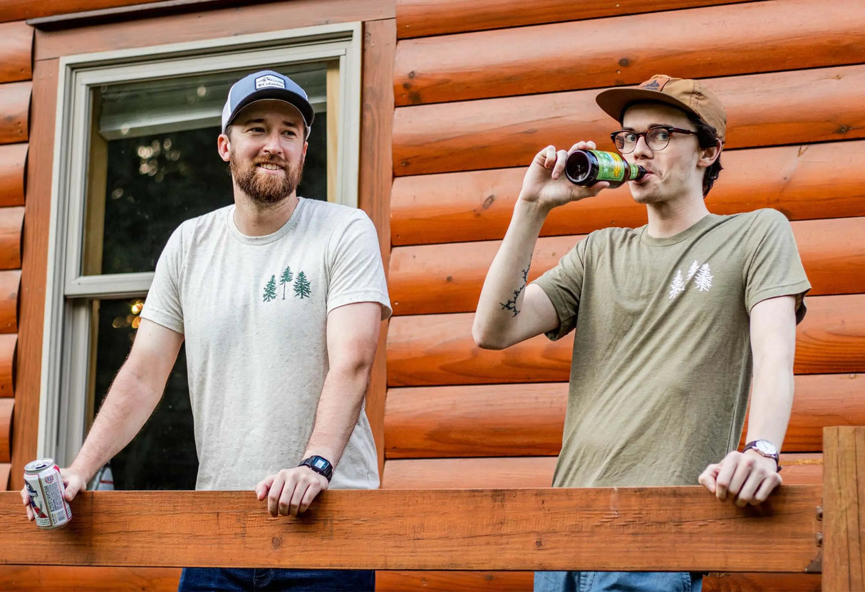 "The Norway" Maine Adult Short Sleeve T-Shirt (2 Colors Available) - The Woods Maine