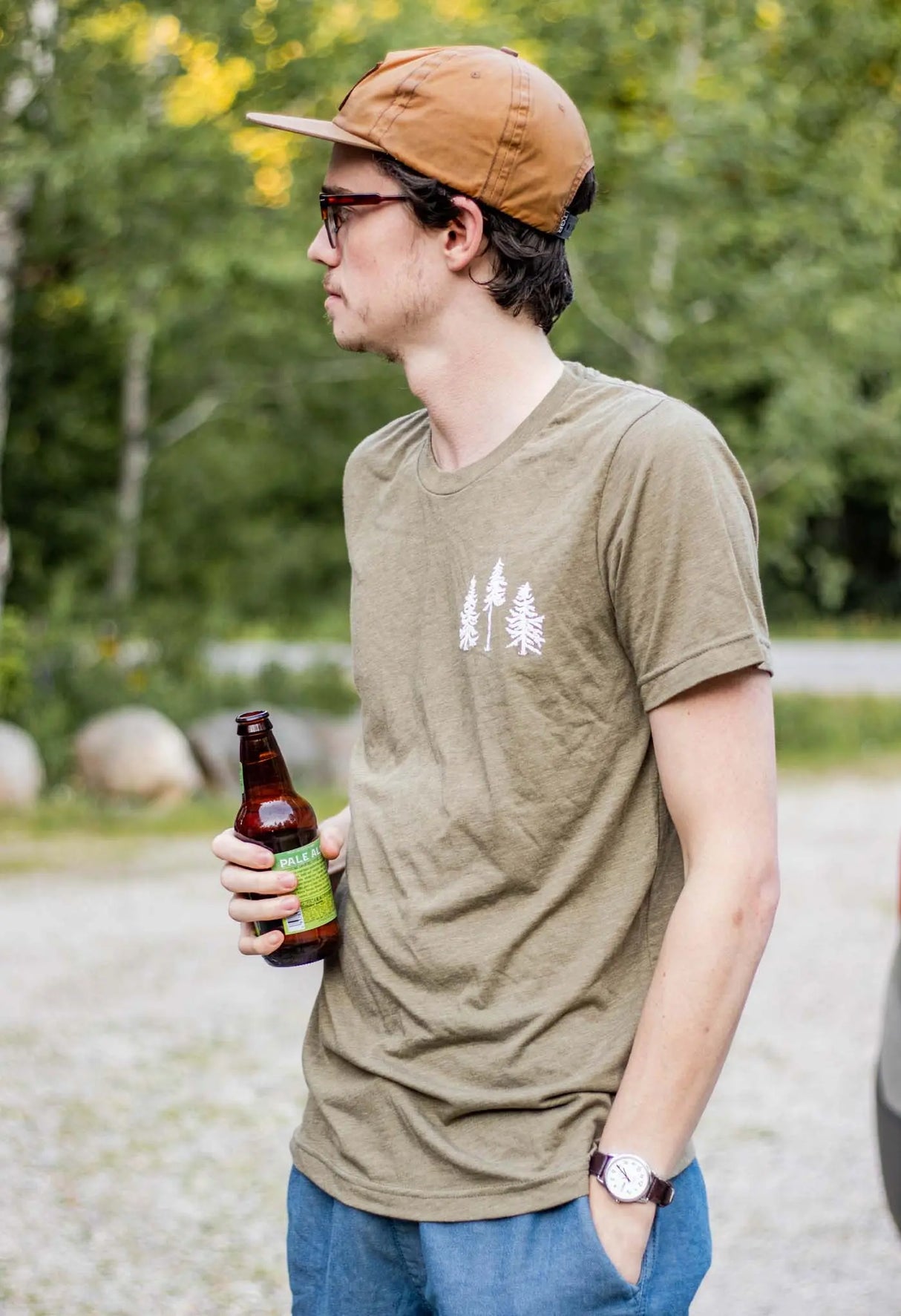 "The Norway" Maine Adult Short Sleeve T-Shirt (2 Colors Available) - The Woods Maine